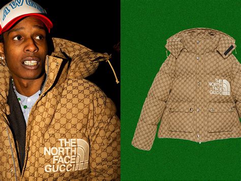 asap gucci north face